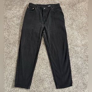 Levi's Women's Black Straight Leg Jeans